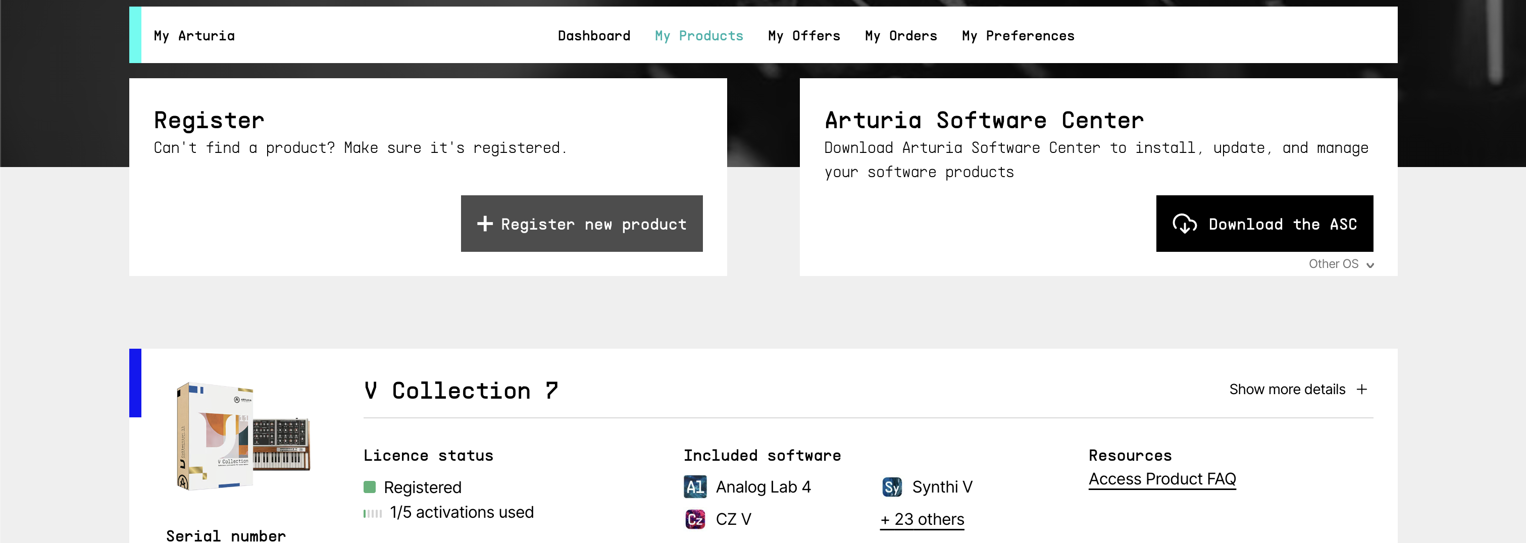 Arturia V Collection 7
